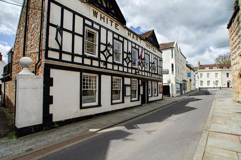 White Hart Inn Wells Dış mekan fotoğraf
